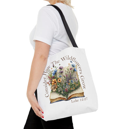 Wildflowers Grow Tote Bag