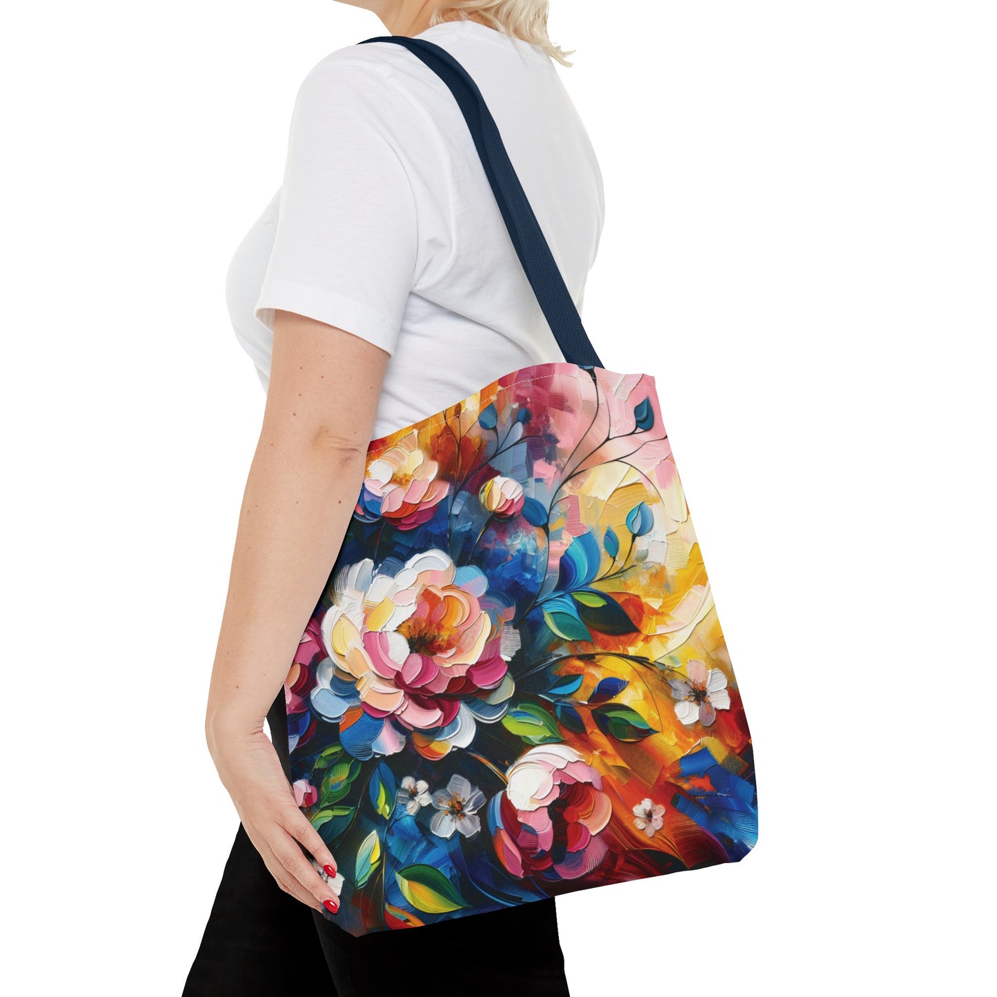 Blooming Flowers Tote Bag