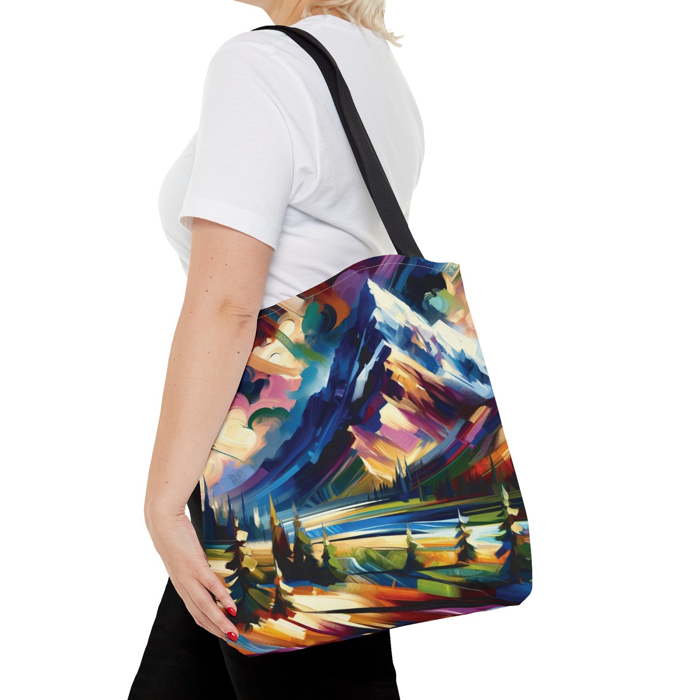 Outdoor Mountains Tote Bag