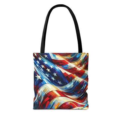 American Flag Tote Bag