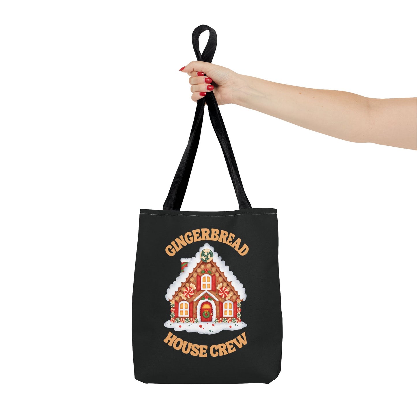 Gingerbread House Crew Tote Bag