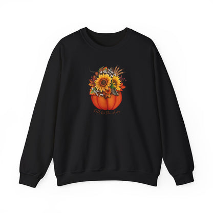 Flower Pumpkin Sweatshirt