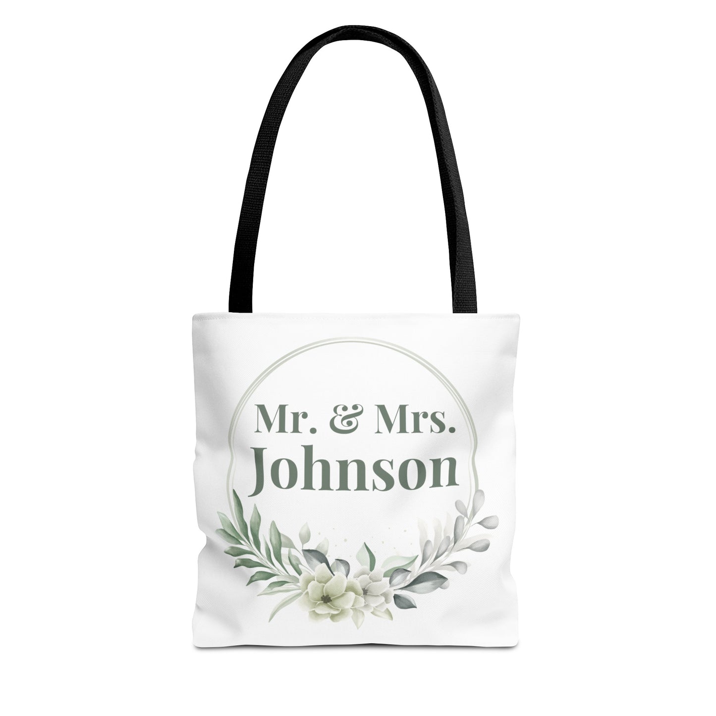 Personalized Wedding Tote Bag