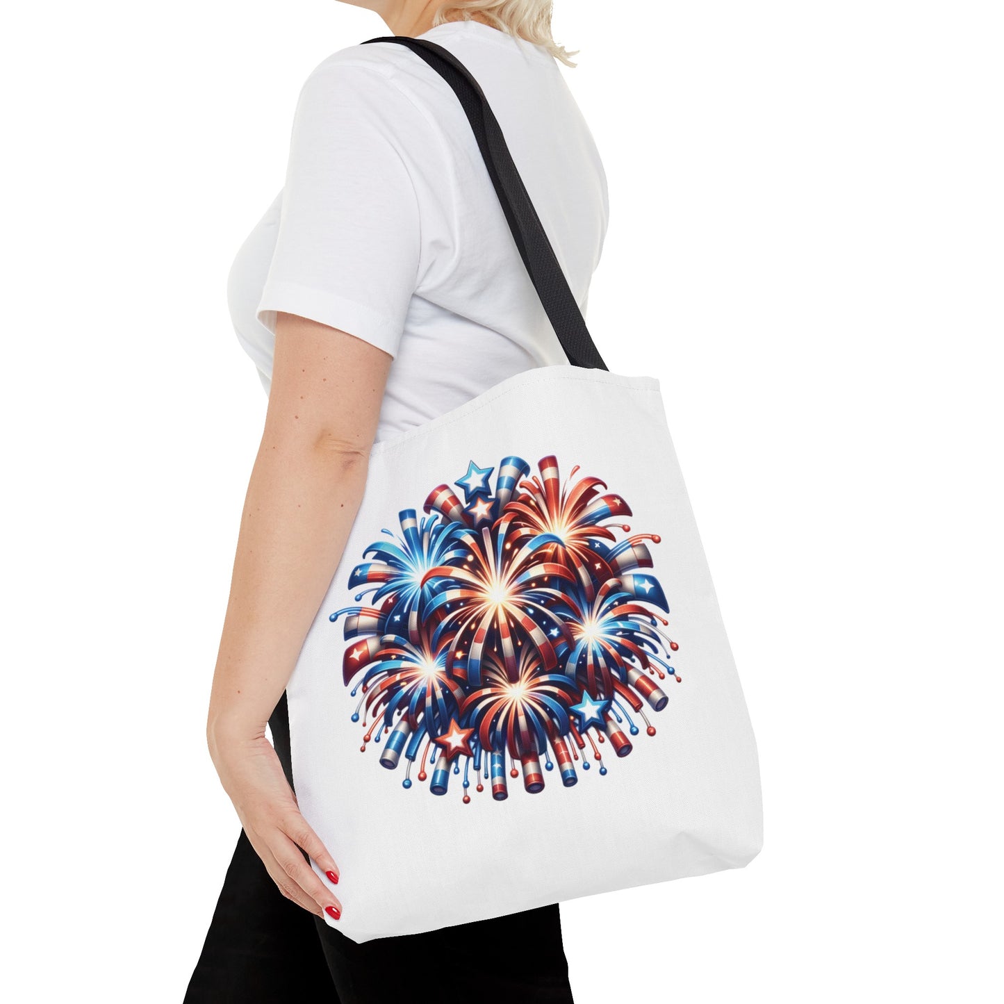 4th of July Fireworks Tote Bag