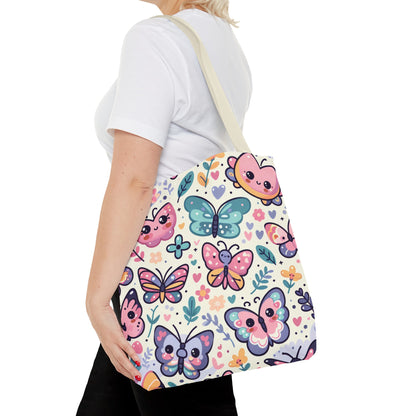 Kid's Butterfly Pattern Tote Bag