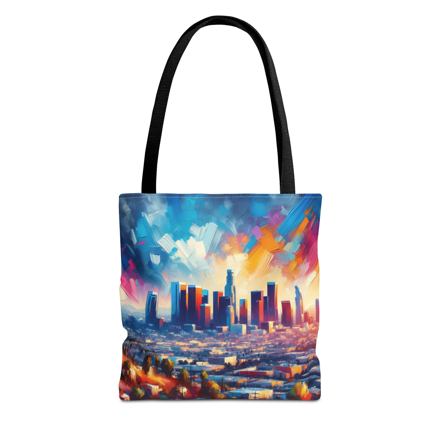 Los Angeles Skyline Tote Bag