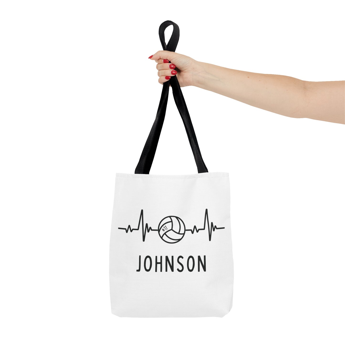 Personalized Volleyball Tote Bag