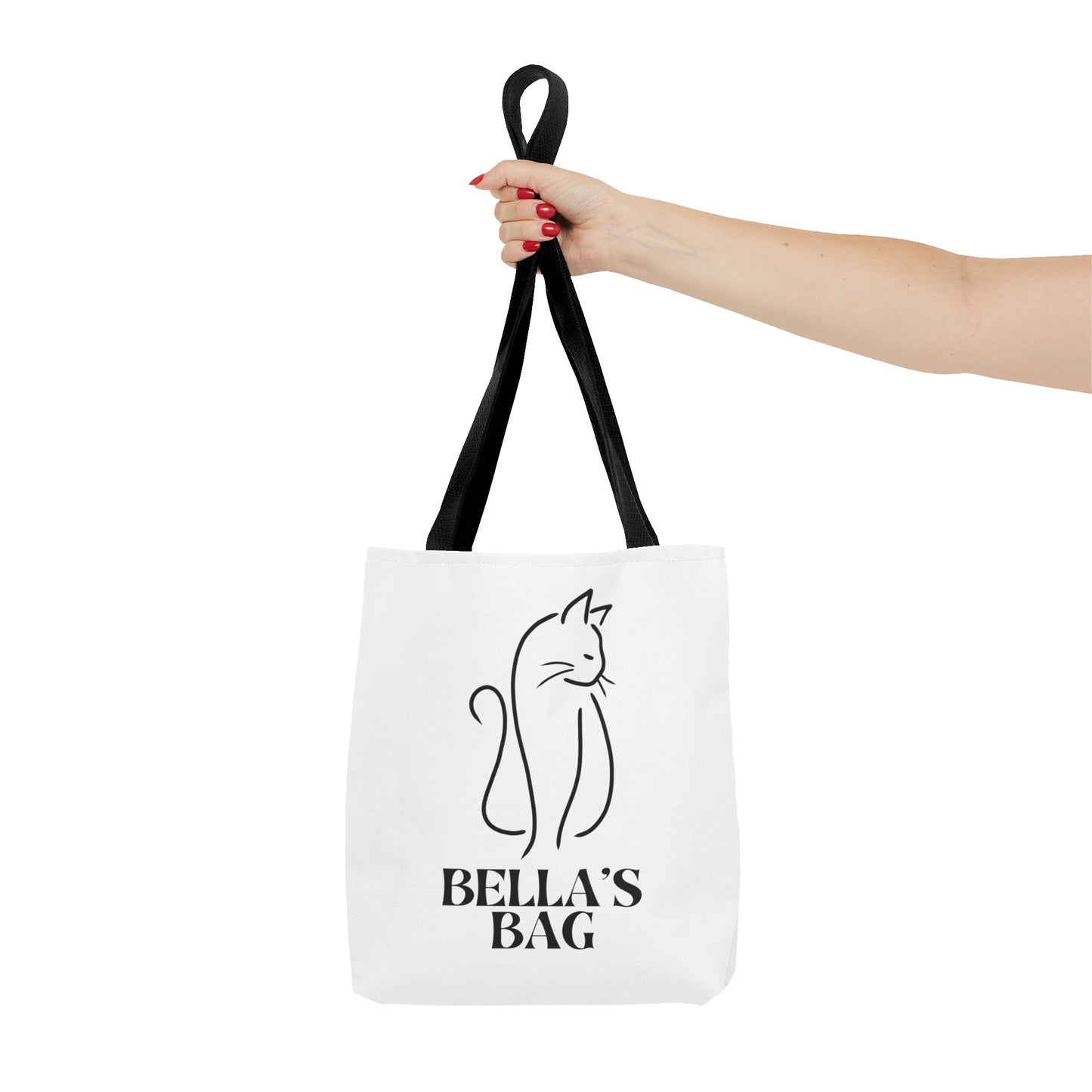 Personalized Cat Tote Bag