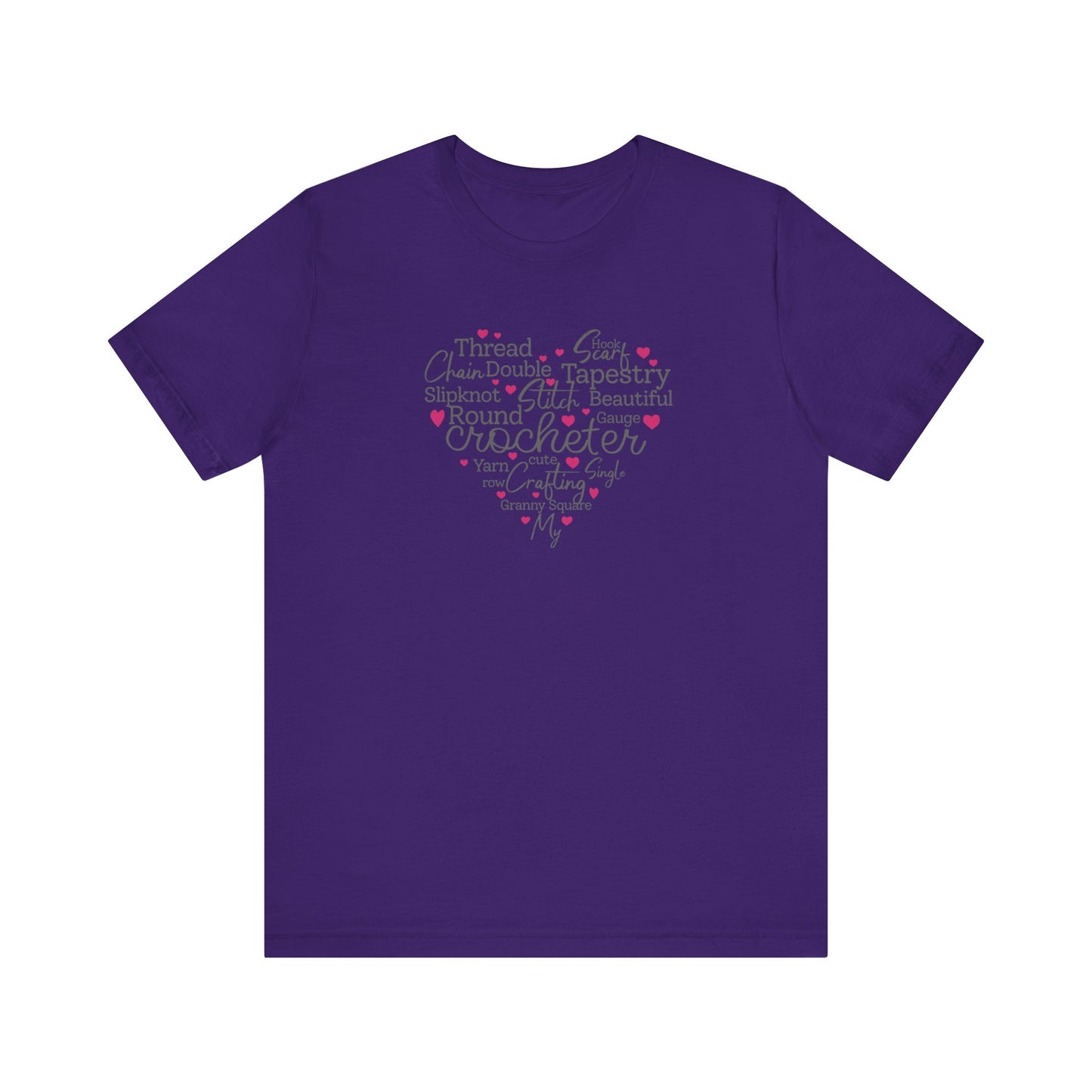 Crocheter Heart T-Shirt