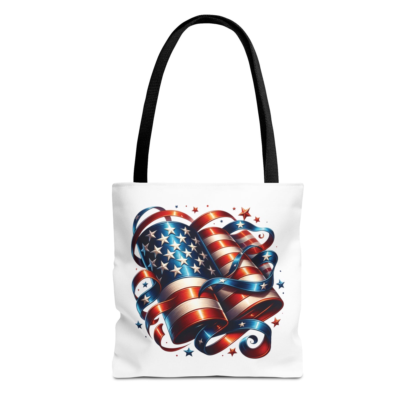 American Flag Tote Bag