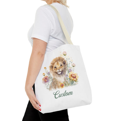 Personalized Nursery Lion Bag