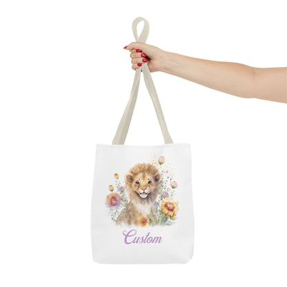 Personalized Nursery Lion Bag