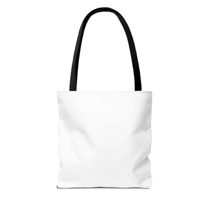 Ribbon Love Football Tote Bag