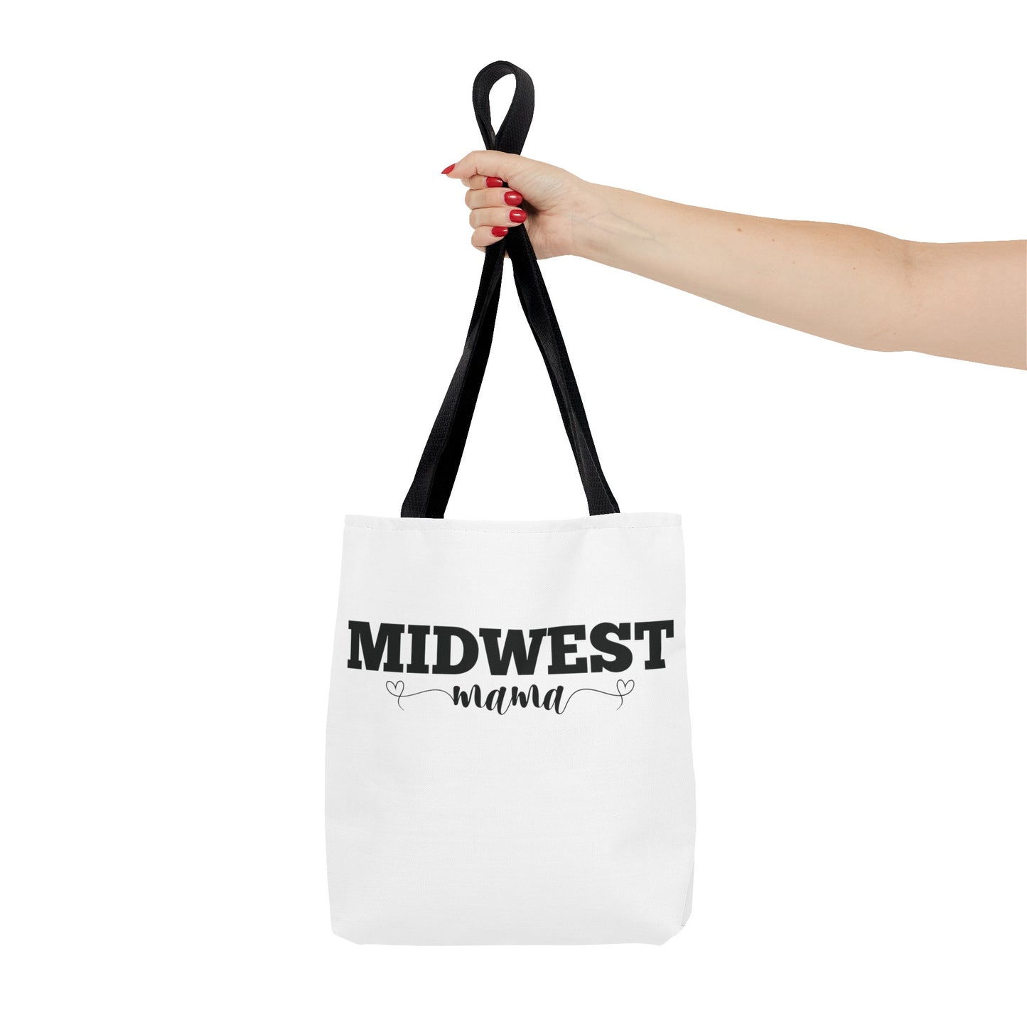 Midwest Mama Tote Bag - White