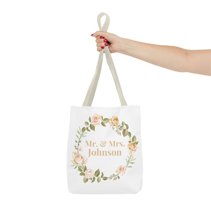 Personalized Wedding Tote Bag