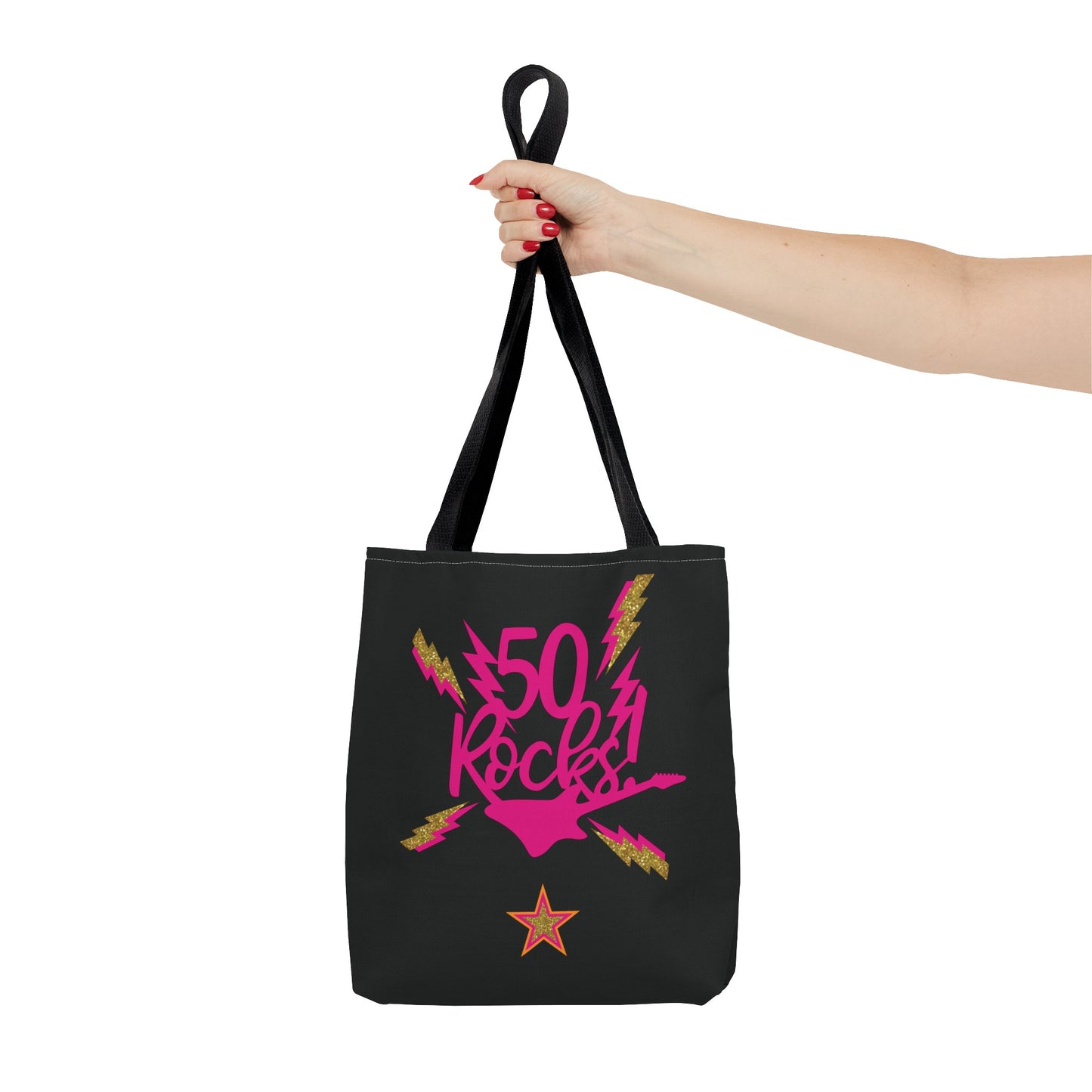 Personalized 50th Rocks Birthday Tote Bag