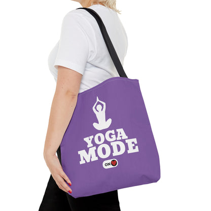 Yoga Mode On Tote Bag