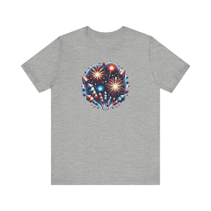 4th of July Firework Rockets T-Shirt