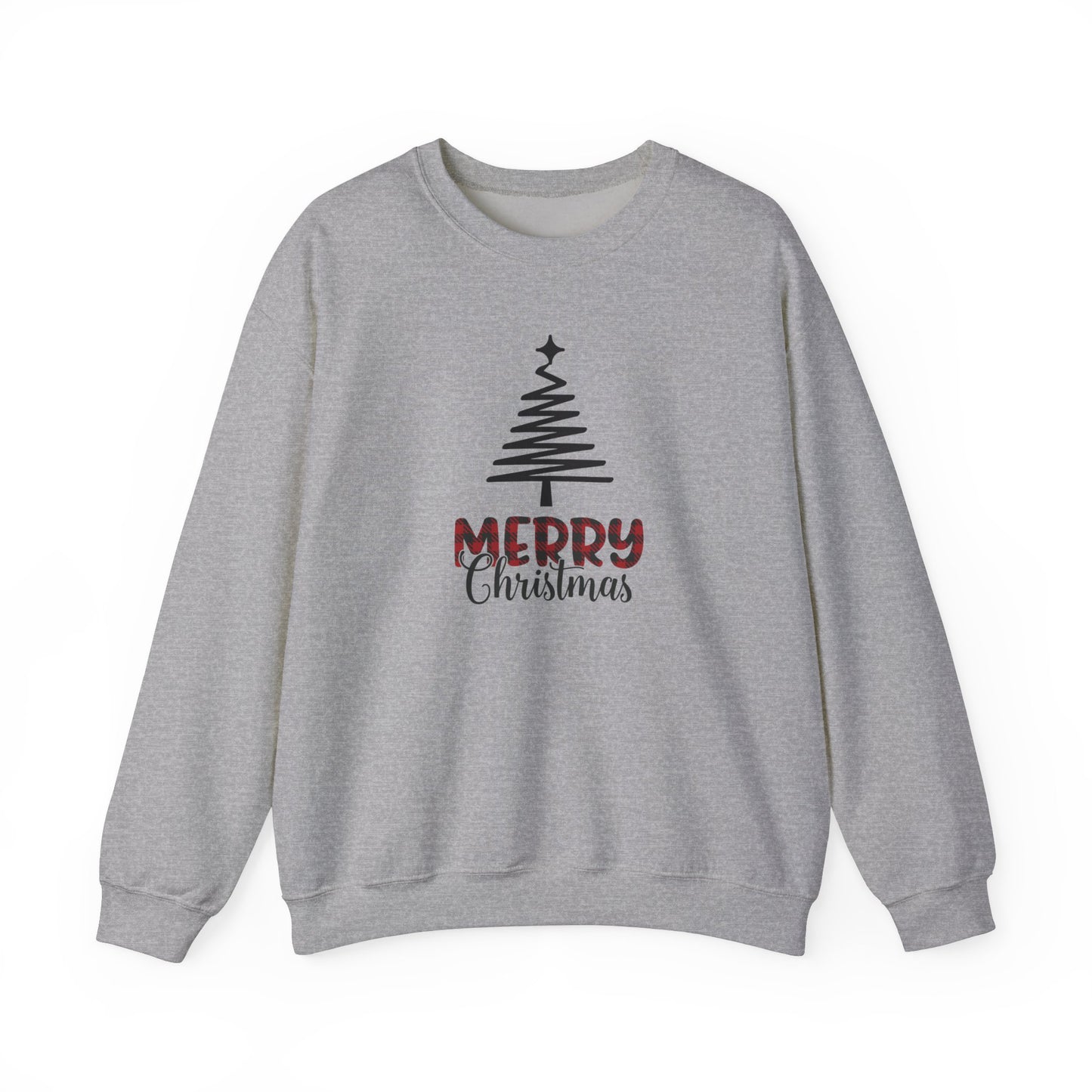 Plaid Merry Christmas Sweatshirt