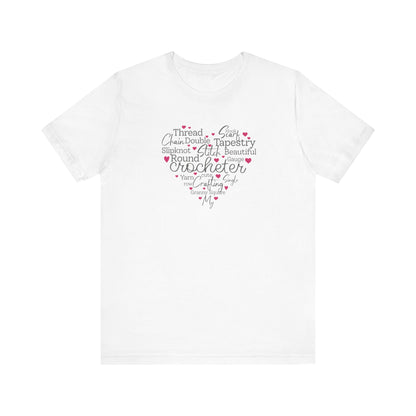 Crocheter Heart T-Shirt