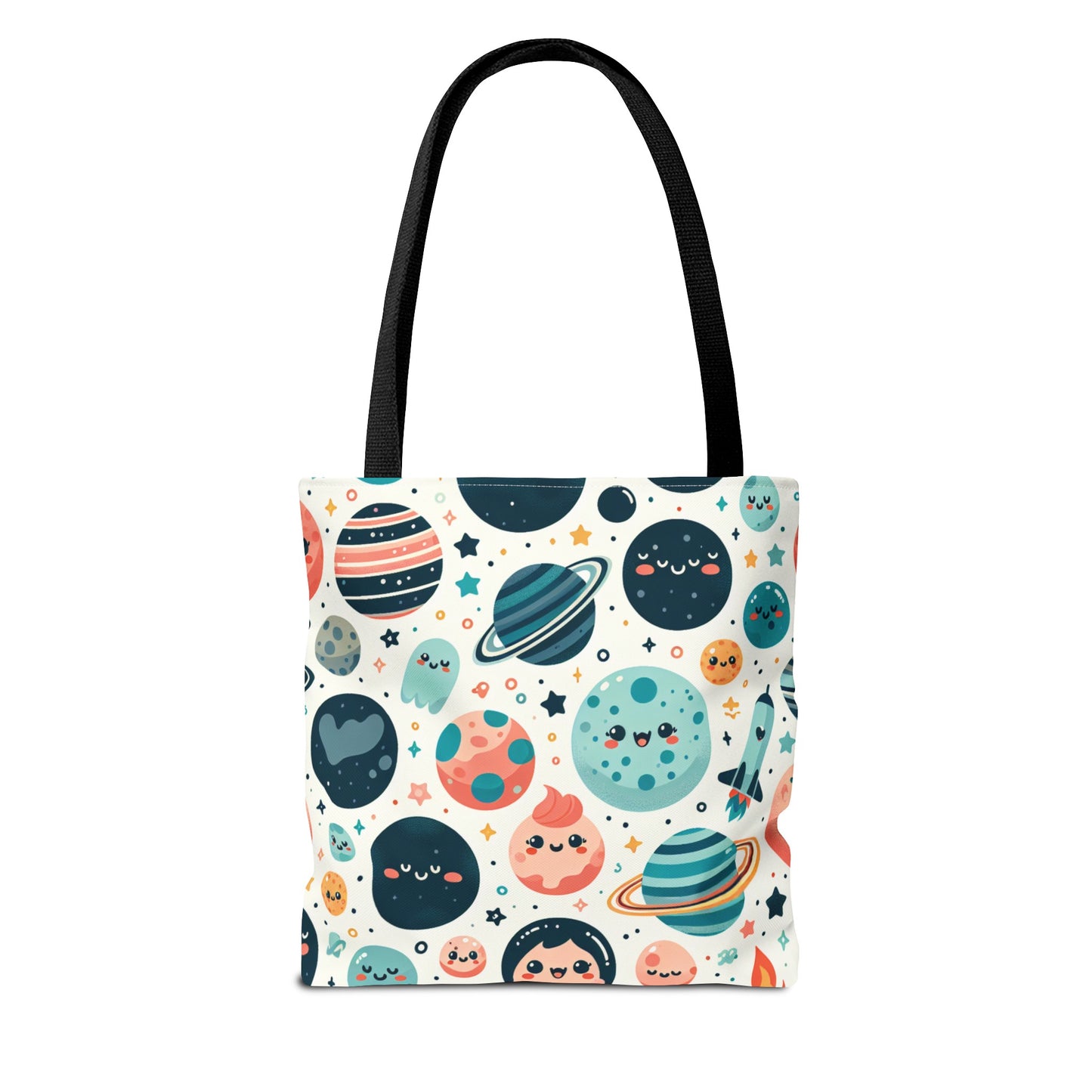 Kid's Planets Pattern Tote Bag