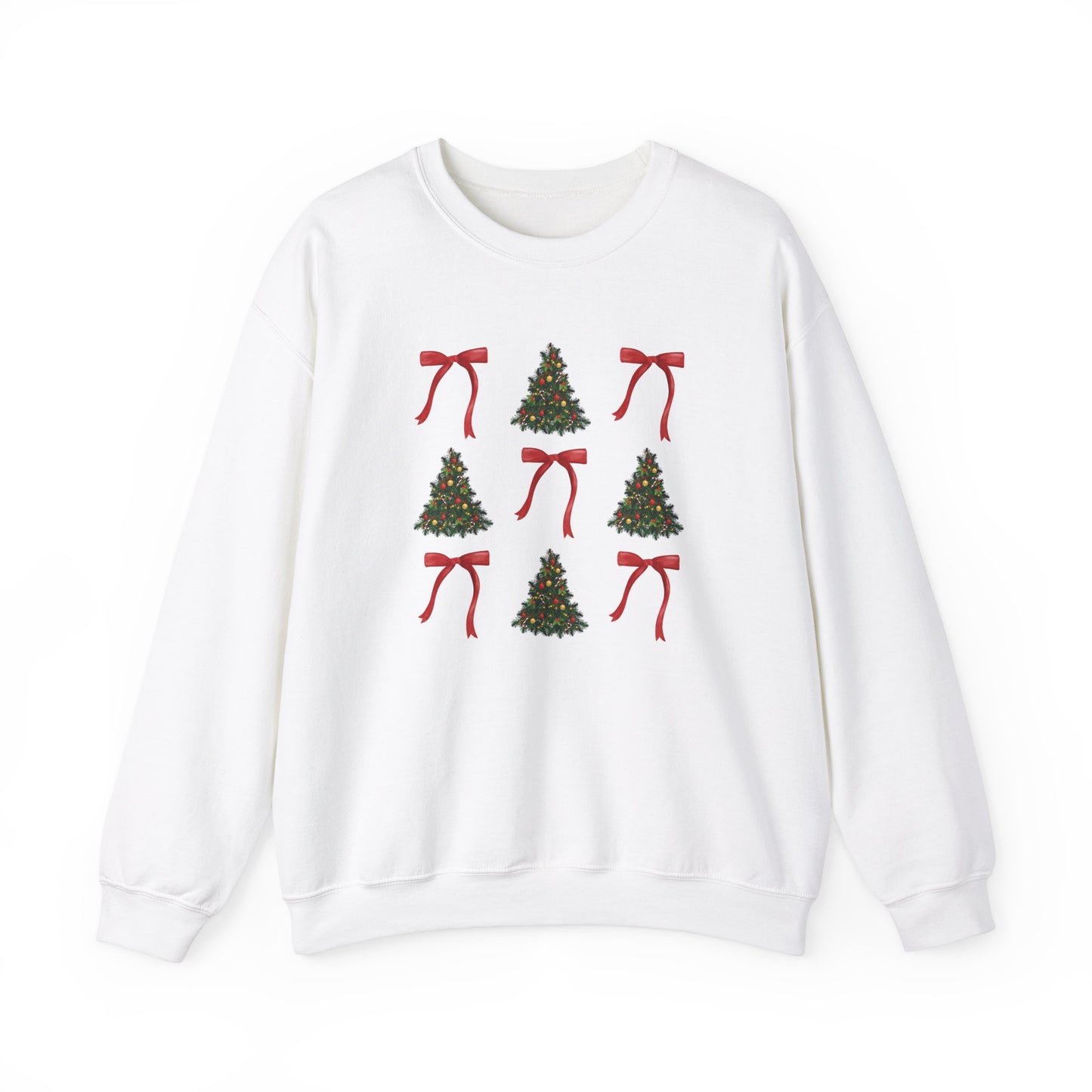 Christmas Ribbon Collage Sweatshirt