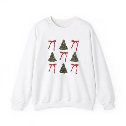 Christmas Ribbon Collage Sweatshirt