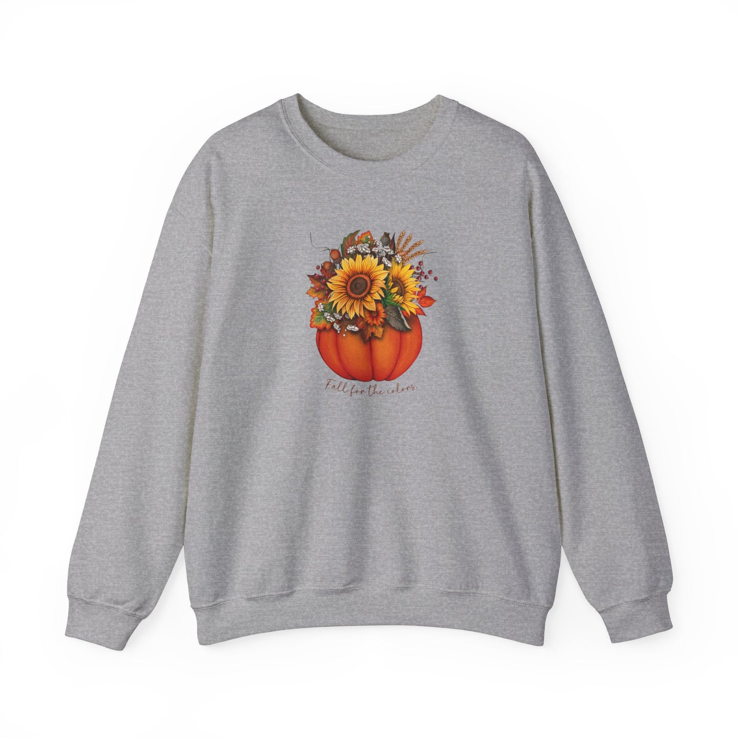 Flower Pumpkin Sweatshirt