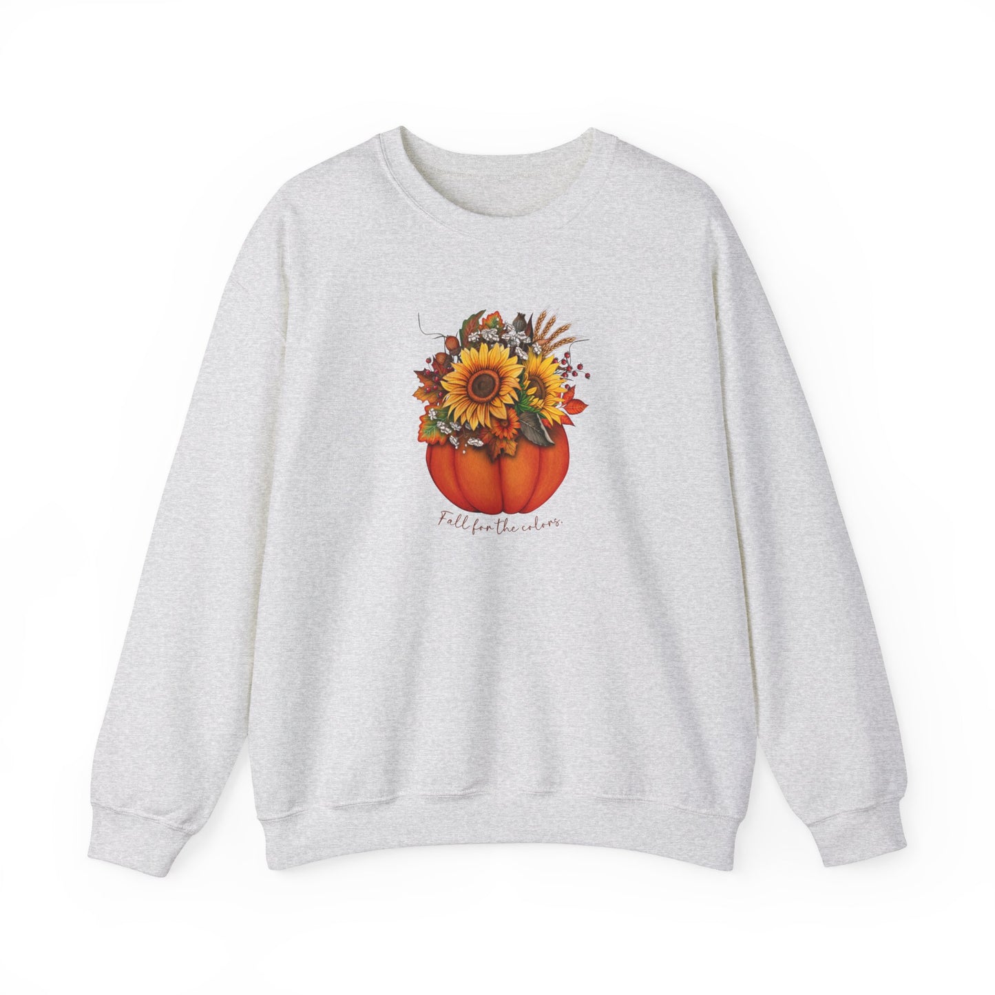 Flower Pumpkin Sweatshirt