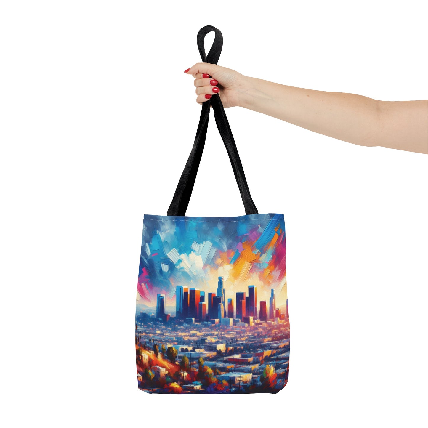 Los Angeles Skyline Tote Bag