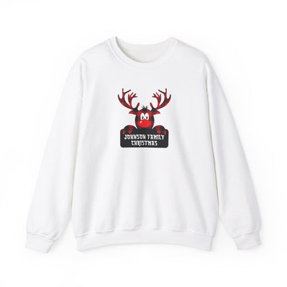 Personalized Plaid Moose Sweatshirt