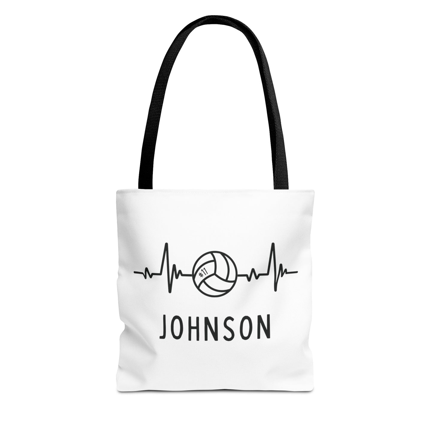 Personalized Volleyball Tote Bag