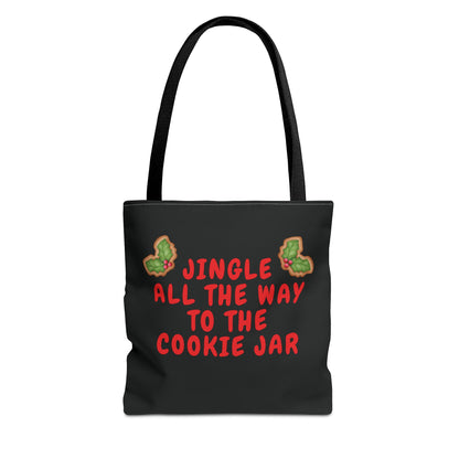 Jingle All The Way To The Cookie Jar Tote Bag