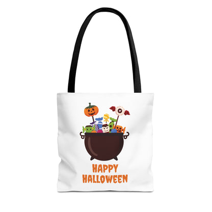 Halloween Kettle Cauldron Tote Bag