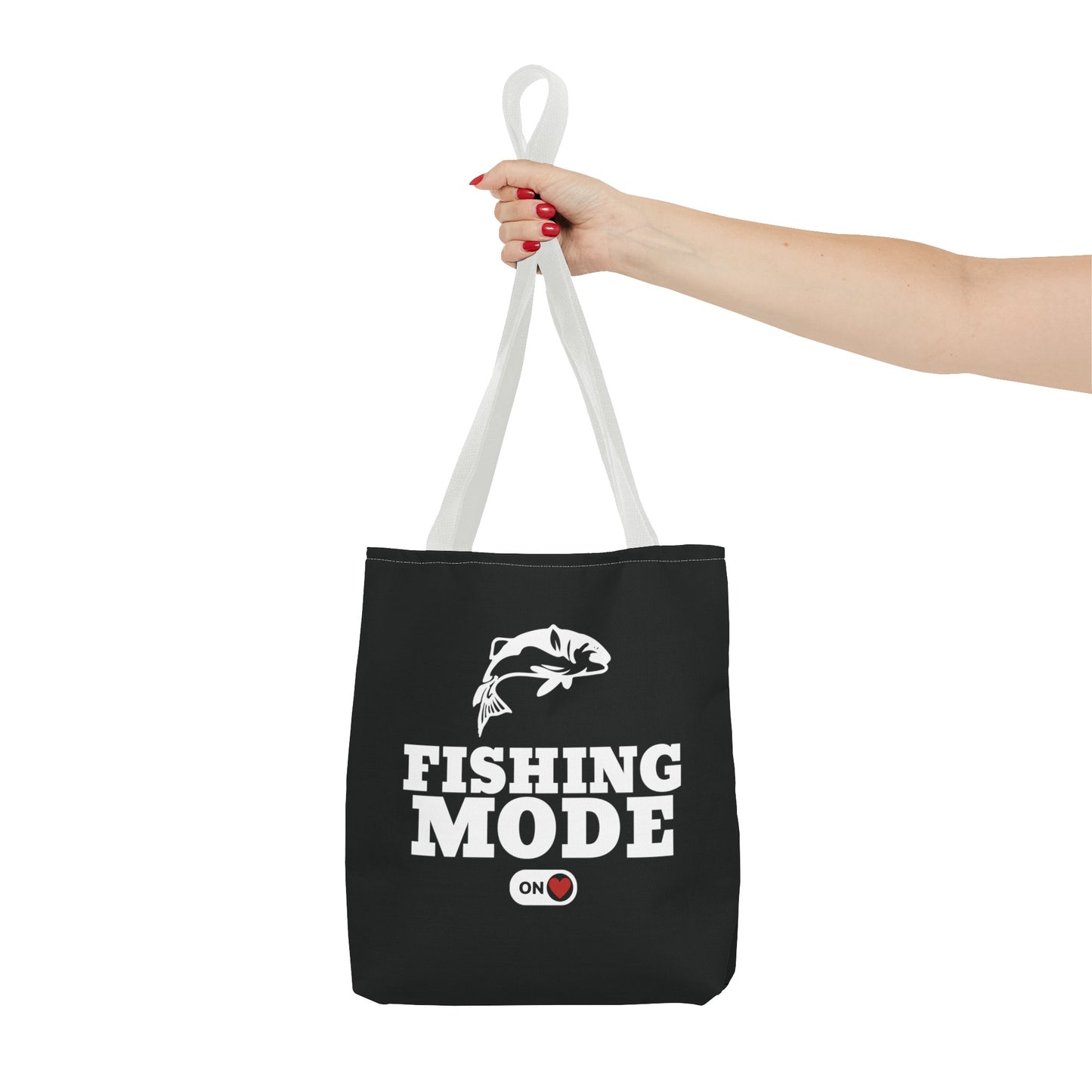 Fishing Mode On Tote Bag