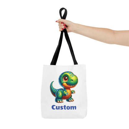 Personalized Dinosaur Tote Bag