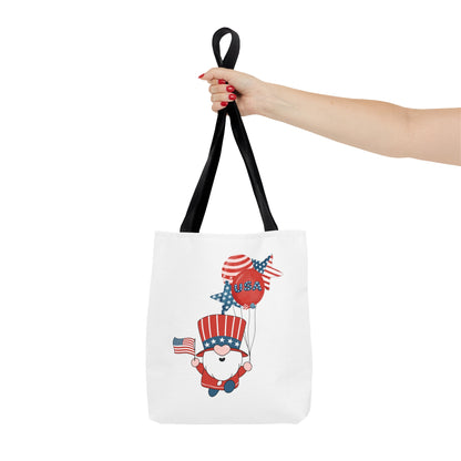 4th of July Gnome Tote Bag