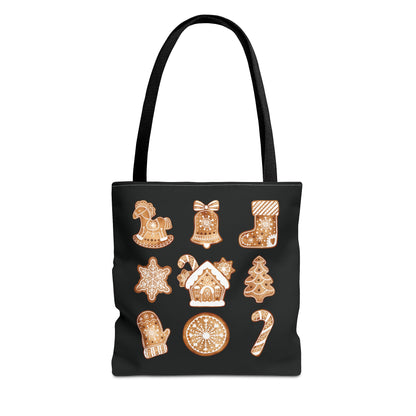 Christmas Cookie Collage Tote Bag