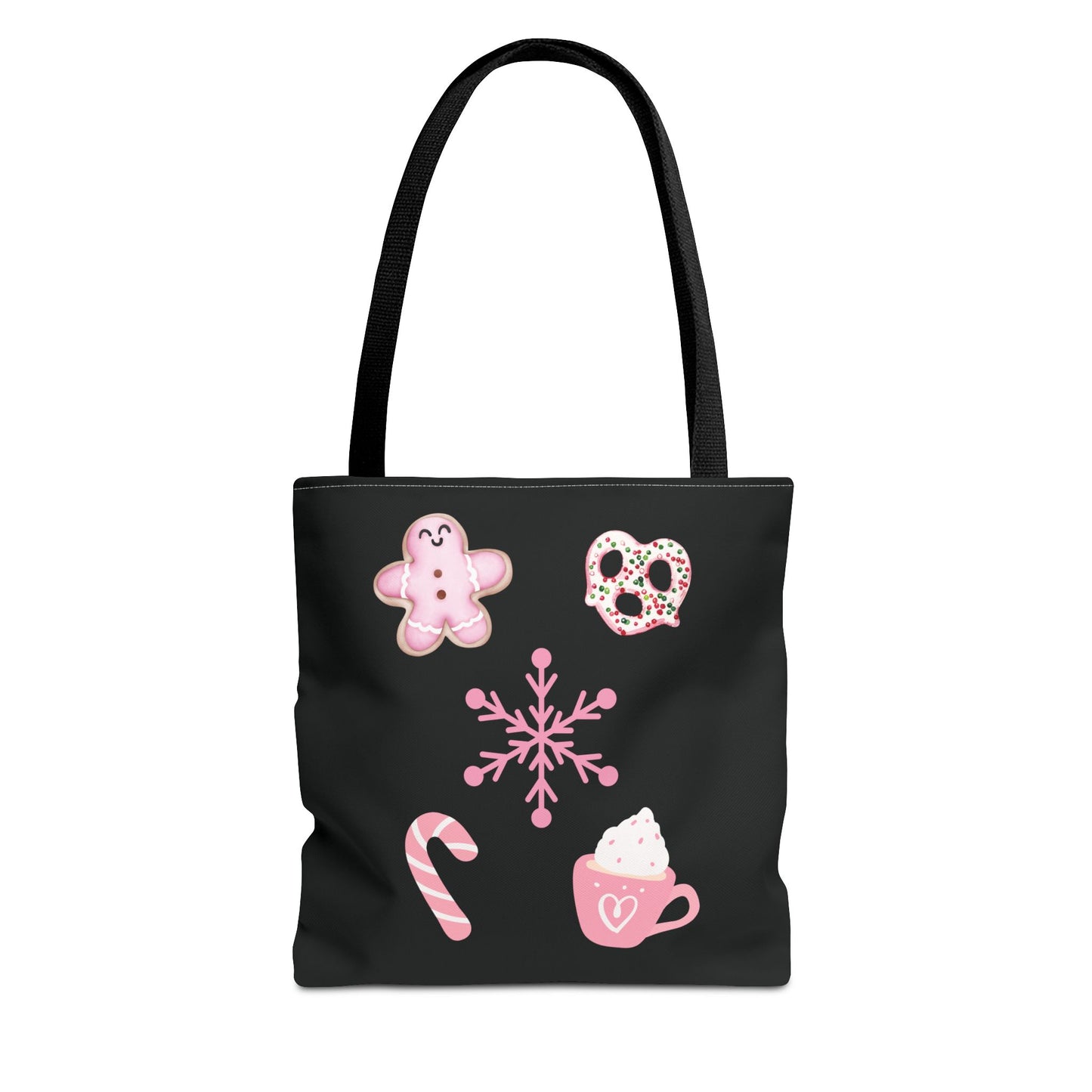 Pink Christmas Treats Tote Bag