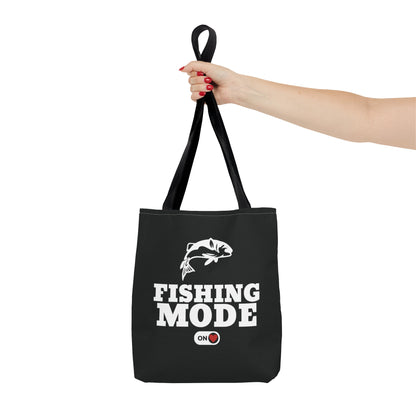 Fishing Mode On Tote Bag