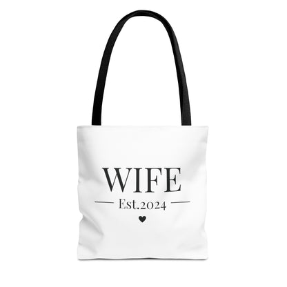 Wife Established 2024 Tote Bag