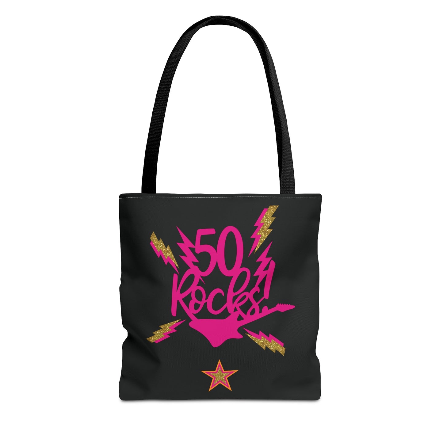 Personalized 50th Rocks Birthday Tote Bag