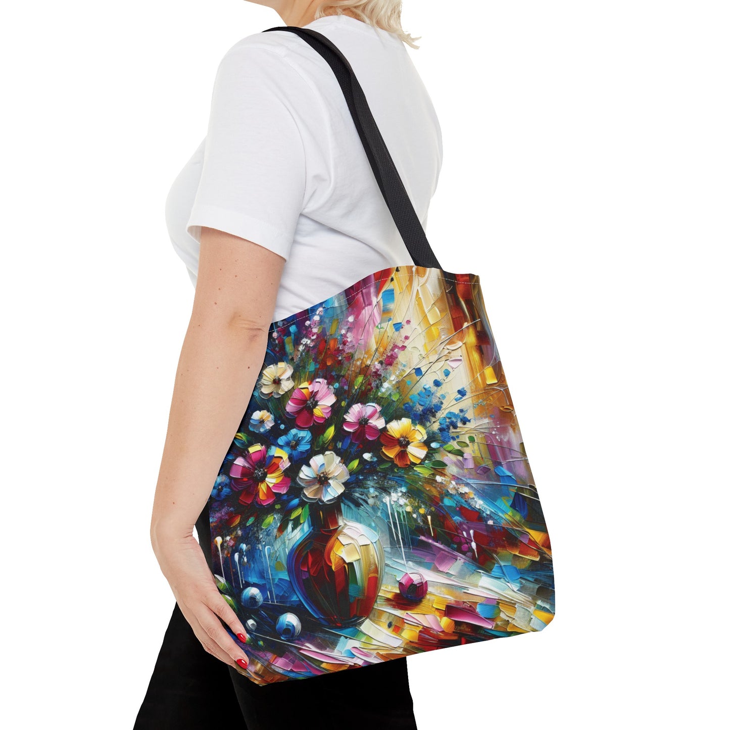 Flower Vase Tote Bag