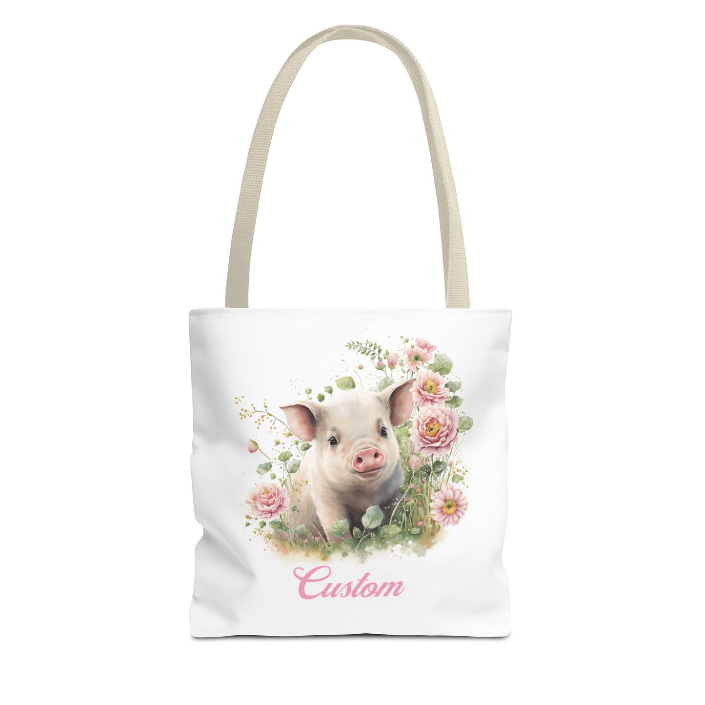 Personalized Nursery Pig Bag