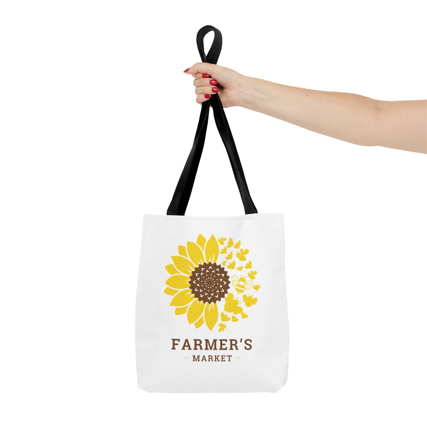 Farmer's Market Sunflower Tote Bag