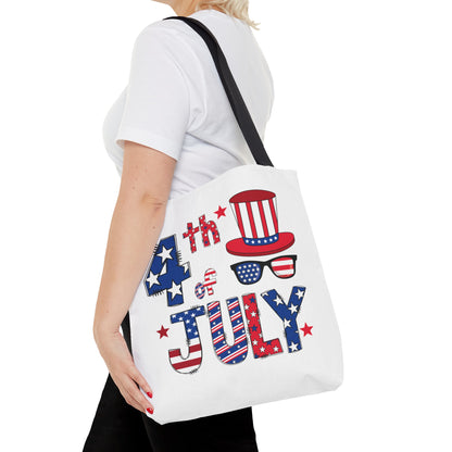 Patriotic 4th of July Tote Bag