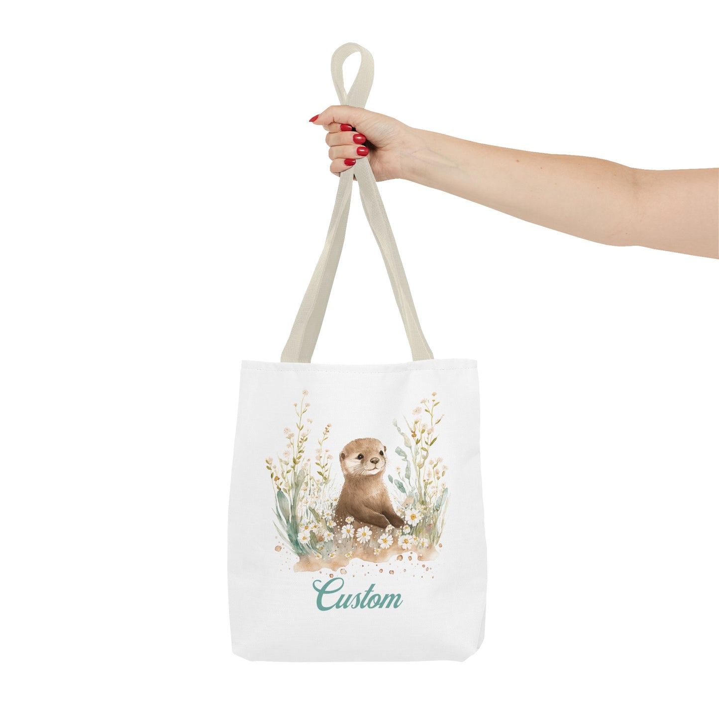 Personalized Nursery Groundhog Bag