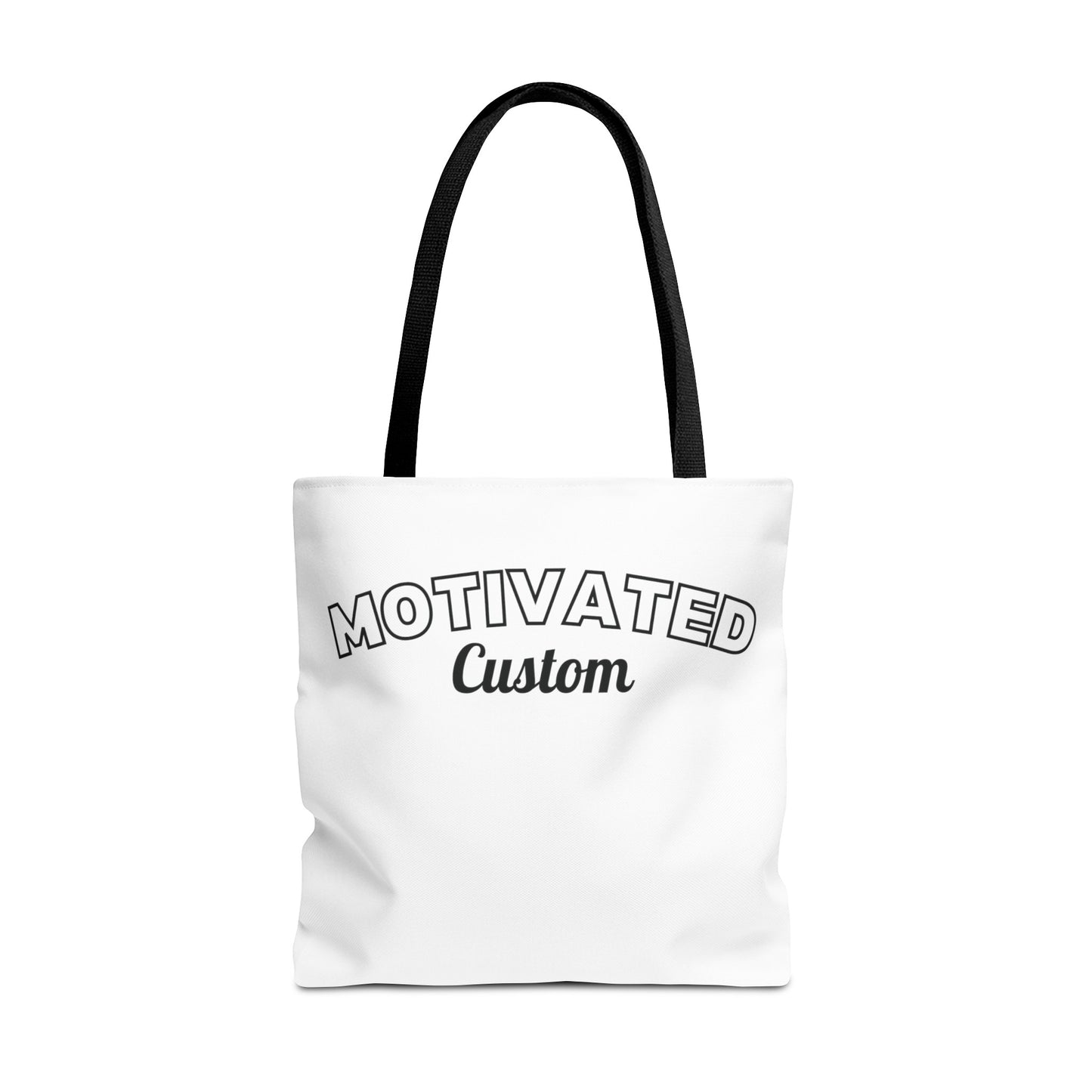 Personalized Motivated Tote Bag