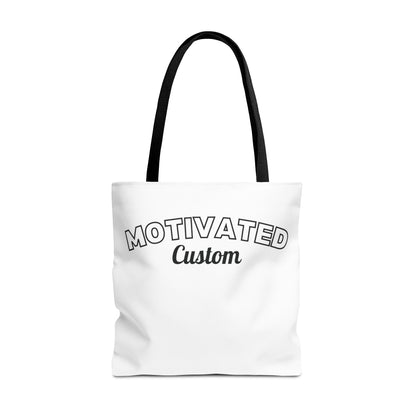 Personalized Motivated Tote Bag