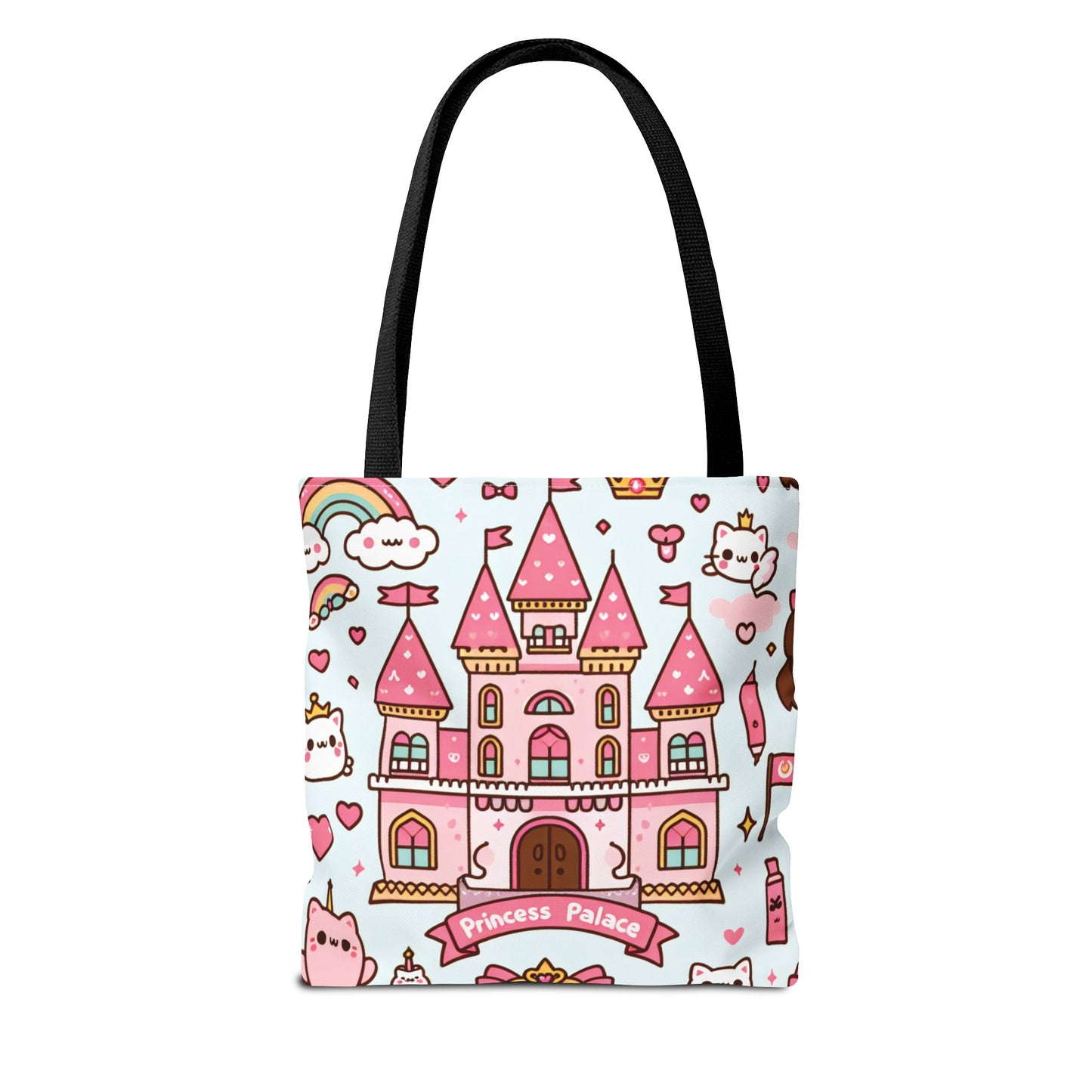 Kid's Princess Palace Pattern Tote Bag